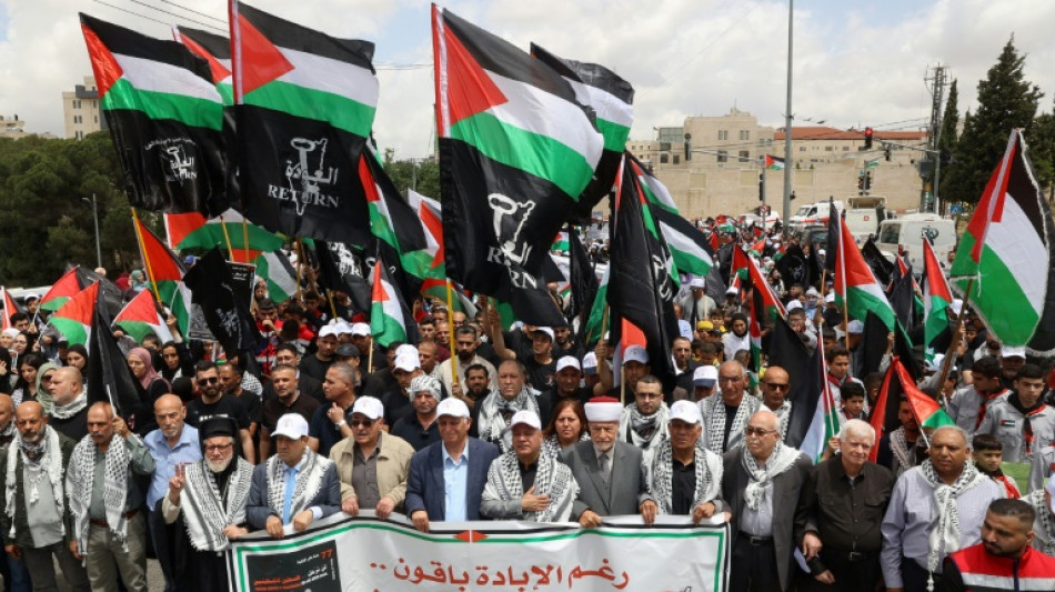 Palestinians mark Nakba amid mass displacement in Gaza and West Bank