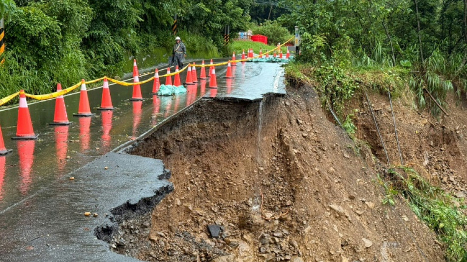 Torrential rain in Taiwan kills four over past week