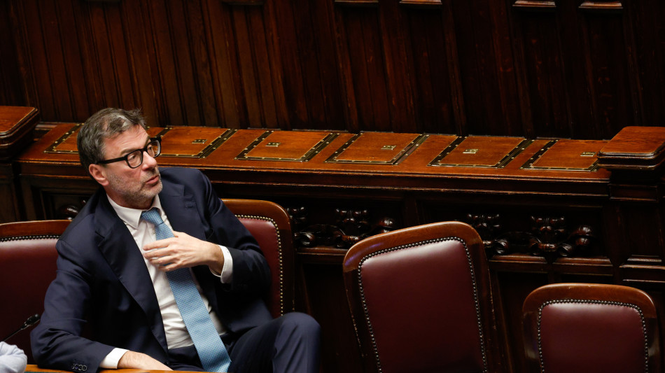 Giorgetti, clausola per spese difesa implica richiesta di scostamento