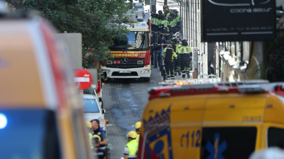 Effondrement d'un immeuble &agrave; Madrid: le bilan port&eacute; &agrave; quatre morts