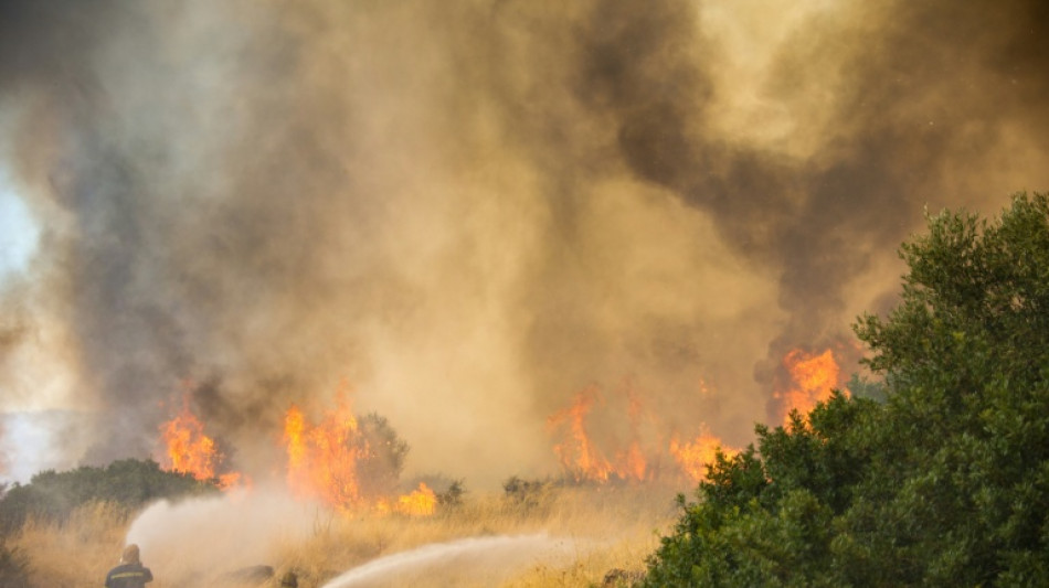 Feuerwehr meldet Fortschritte bei Bek&auml;mpfung der Waldbr&auml;nde nahe Athen