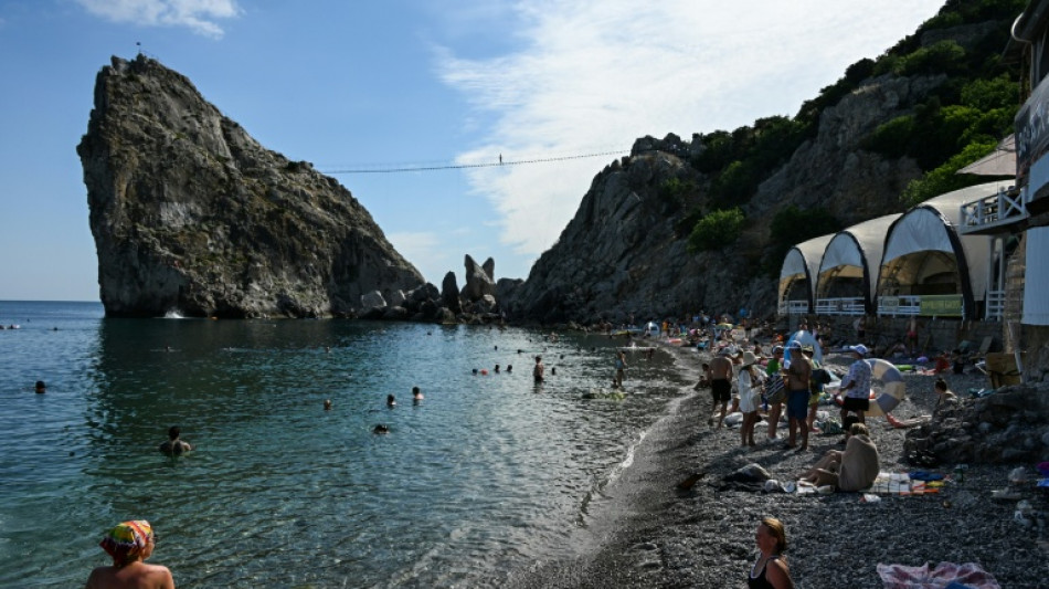 Drones and blackouts inflict a tense summer on Russia-annexed Crimea