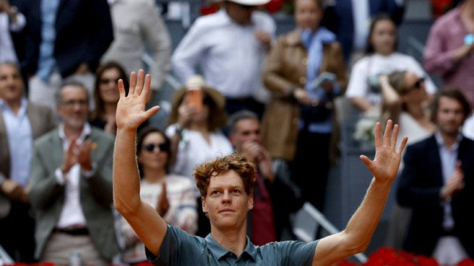 Tennis: le N.1 mondial Jannik Sinner remporte &agrave; Madrid un 5e Masters 1000 cons&eacute;cutif
