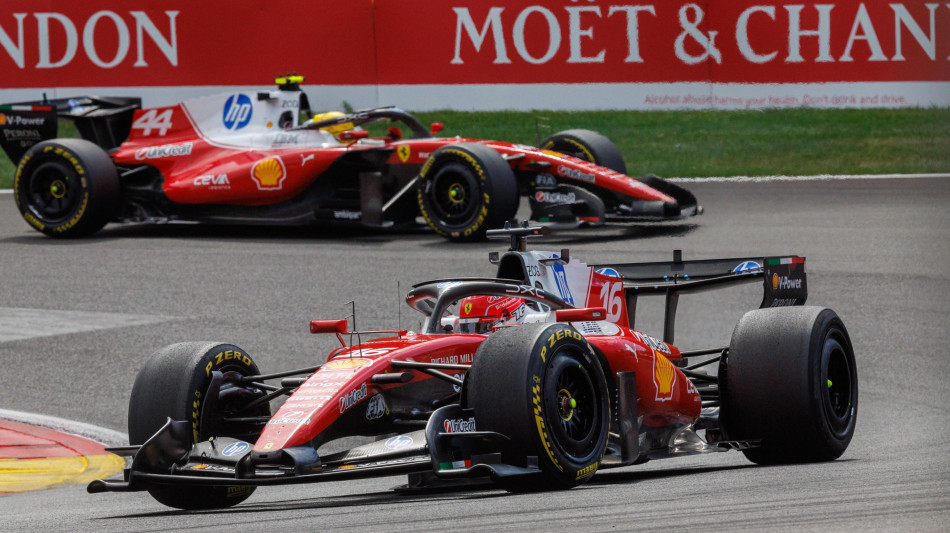 Ungheria, le Ferrari di Hamilton e Leclerc guidano le seconde libere