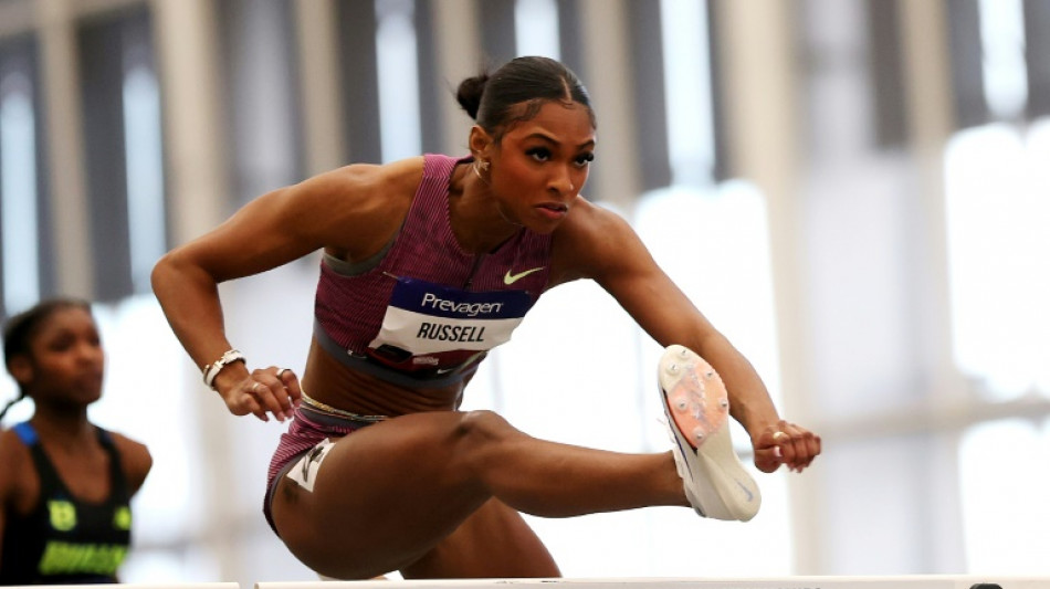 Russell clocks second fastest 100m hurdles in history at Miami meeting