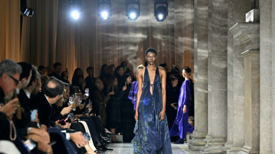 Stars turn out for Armani's final collection in Milan