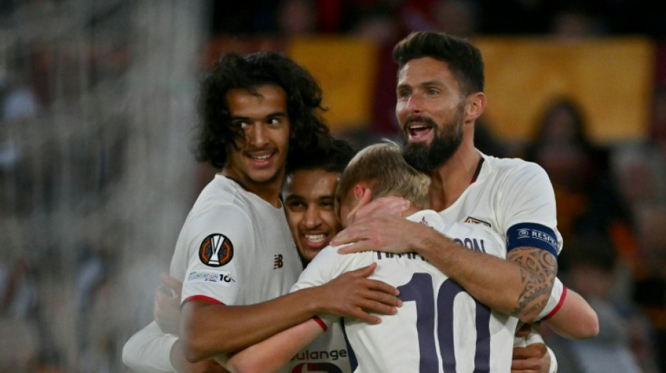 Ligue Europa: Lille se réveille et se paie la Roma