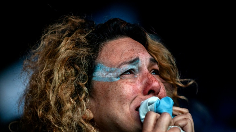 Mondial: "Merci pour tout" les Argentins tristes mais si reconnaissants envers la bande &agrave; Leo