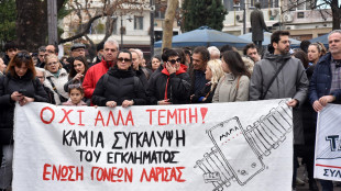 La Grecia ricorda il terzo anniversario dell'incidente ferroviario di Tebi