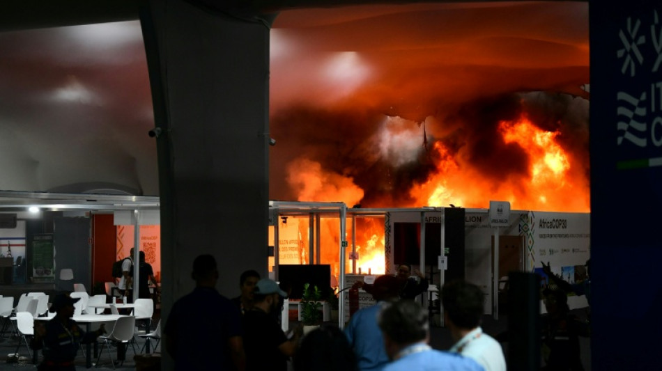 Un incendio sacude la COP30 en su recta final