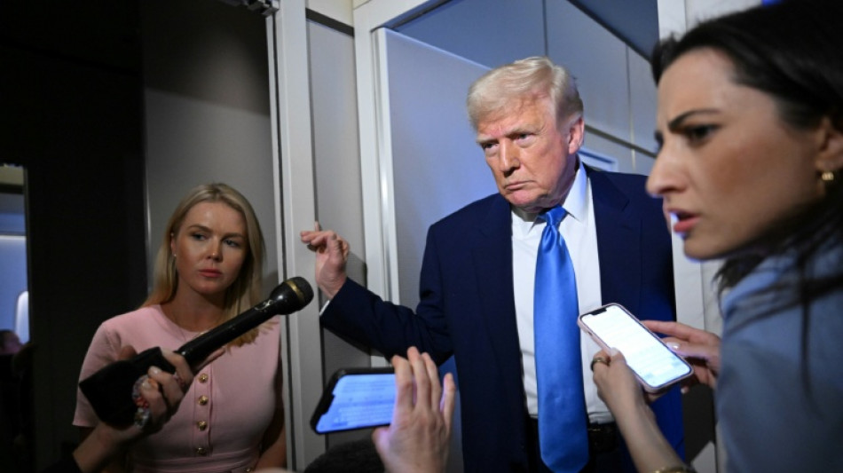 Trump warns against 'stupid' panic as markets plummet