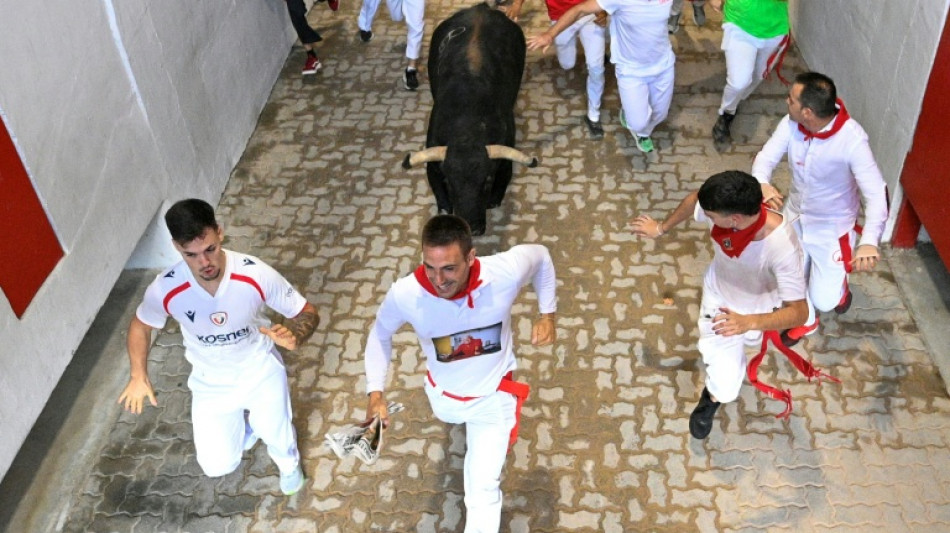 Los encierros de toros de la fiesta espa&ntilde;ola de San Ferm&iacute;n dejan 57 heridos, cuatro corneados