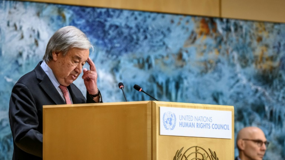 Guterres kritisiert vor UN-Menschenrechtsrat unverhohlene Angriffe auf Menschenrechte