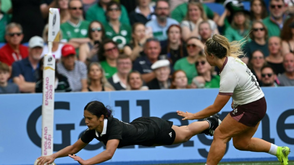 Sorensen-McGee hat-trick as World Cup holders New Zealand thump Ireland