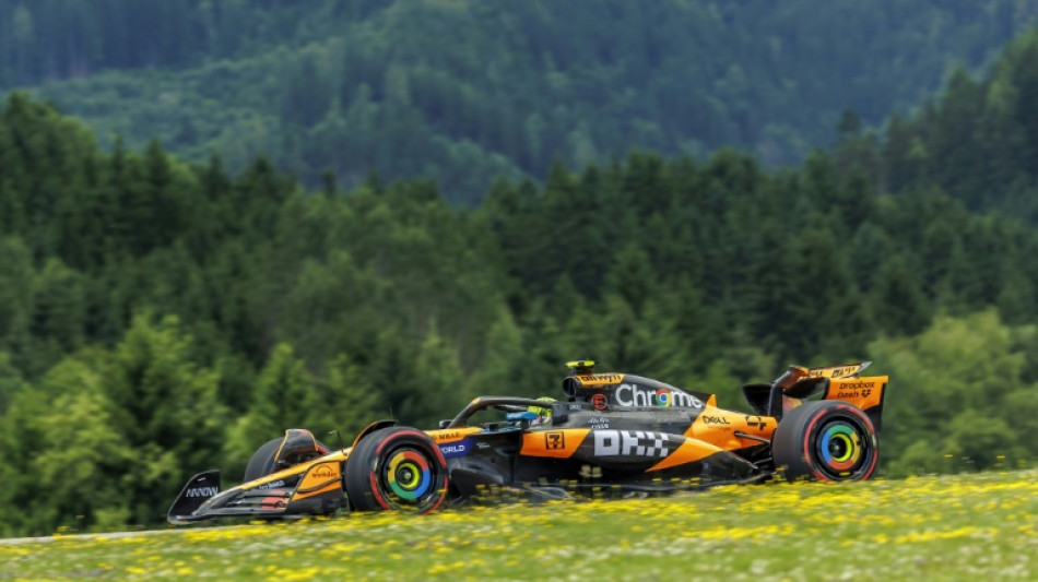 Norris maintains upper hand on Piastri in Austrian GP practice