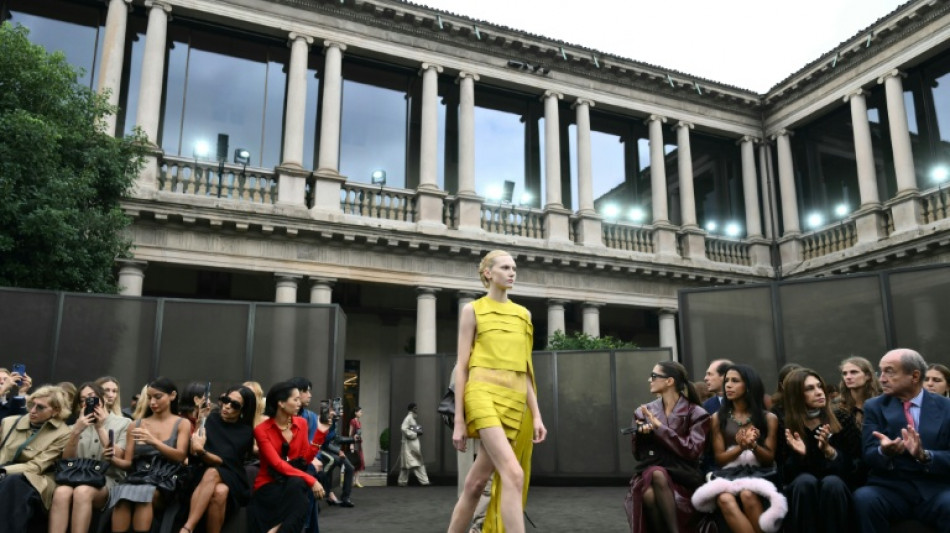 Slips, salt and stripes: key looks from Milan fashion week