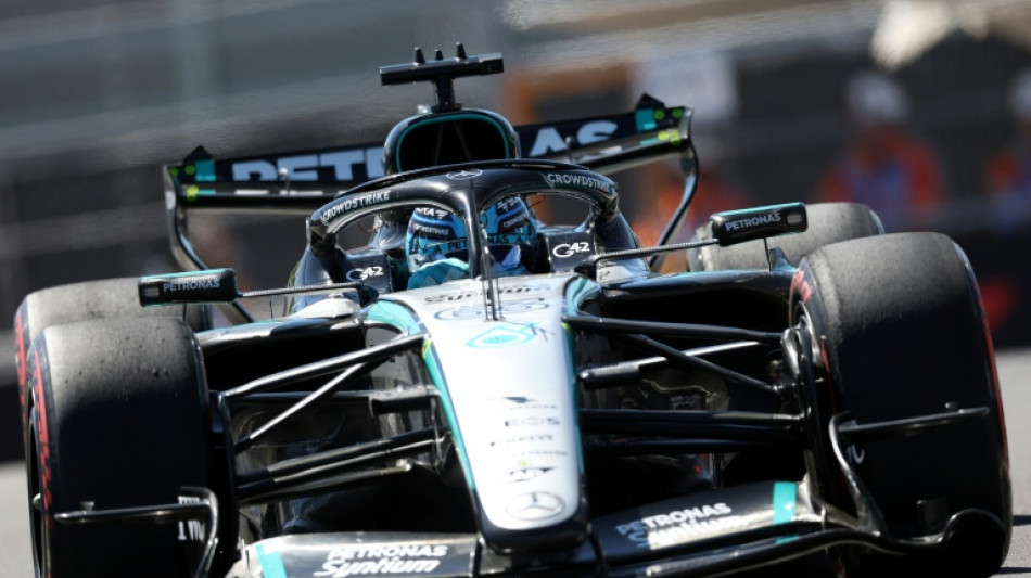 Russell edges Antonelli in accident-free opening practice in Madrid