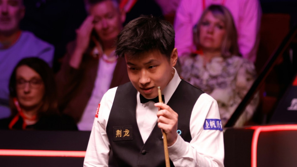 Snooker-WM: Zhao nach der ersten Session klar auf Titelkurs