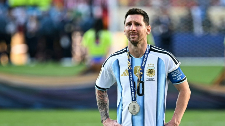 'A dor &eacute; muito grande', diz Messi sobre derrota na final da Copa de 2026
