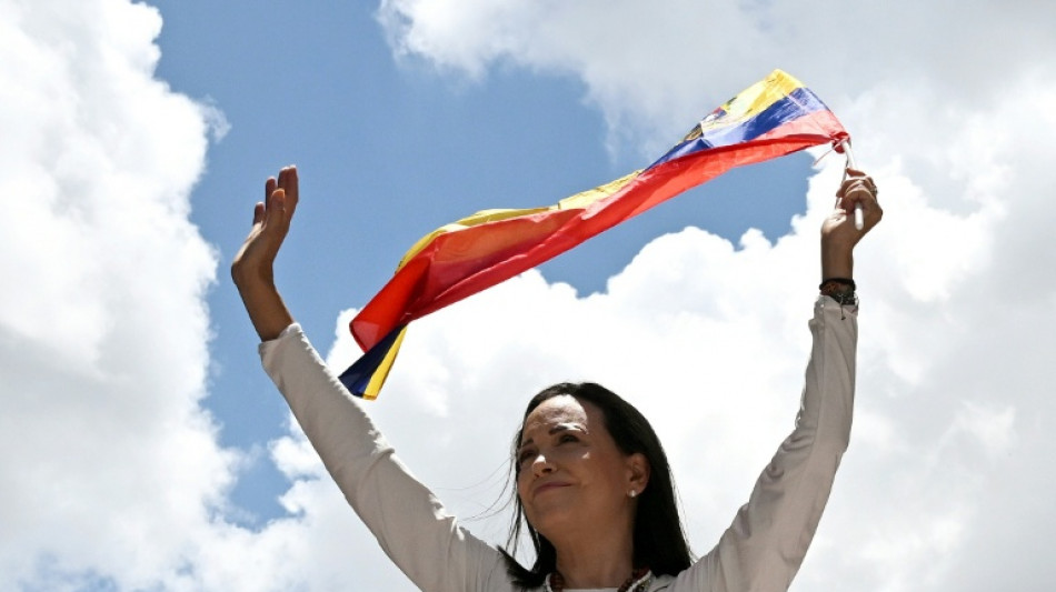 Oppositionspolitikerin Mar&iacute;a Corina Machado aus Venezuela erh&auml;lt Friedensnobelpreis