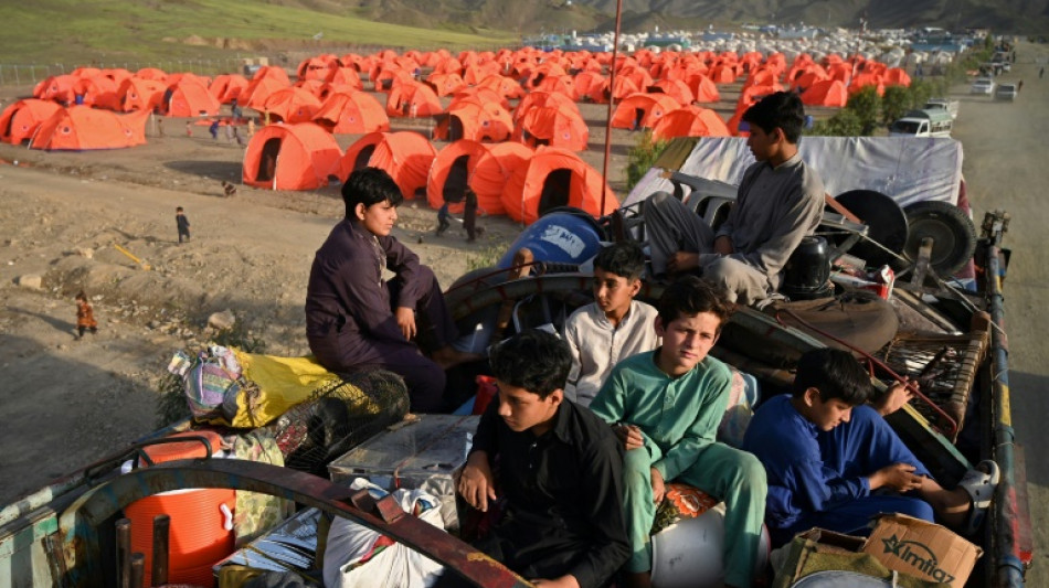 Fleeing Pakistan, Afghans rebuild from nothing