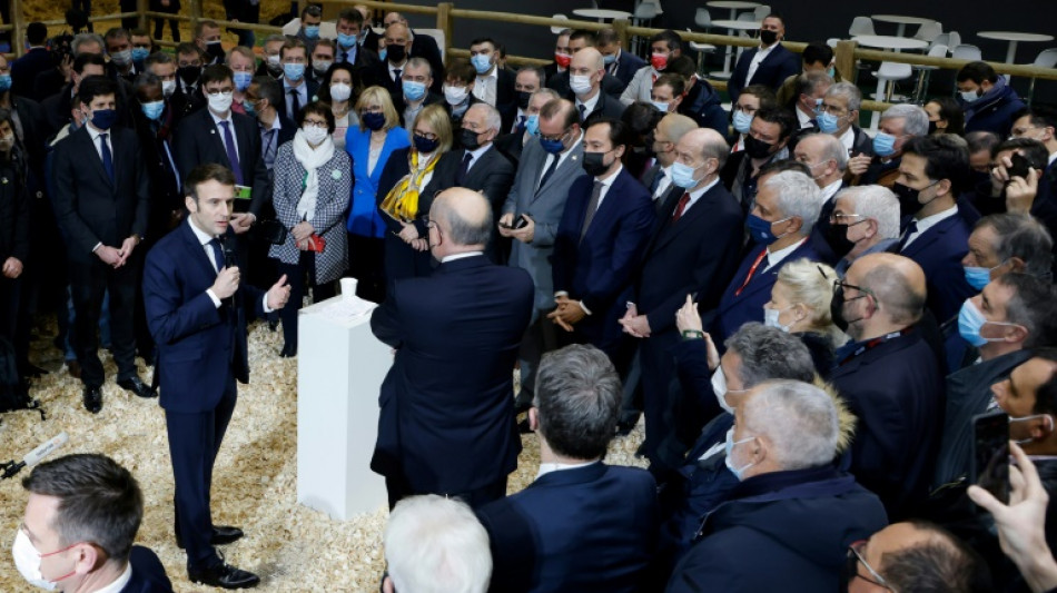 Macron appelle à la "résilience" au Salon de l'agriculture en pleine guerre en Ukraine
