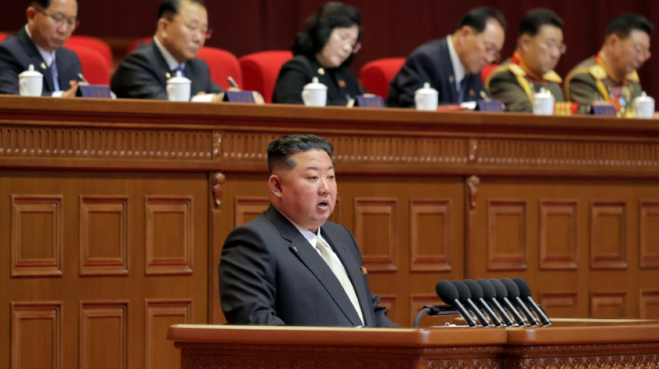 Parteitag in Nordkorea: Machthaber Kim nennt wirtschaftlichen Aufbau als Priorit&auml;t