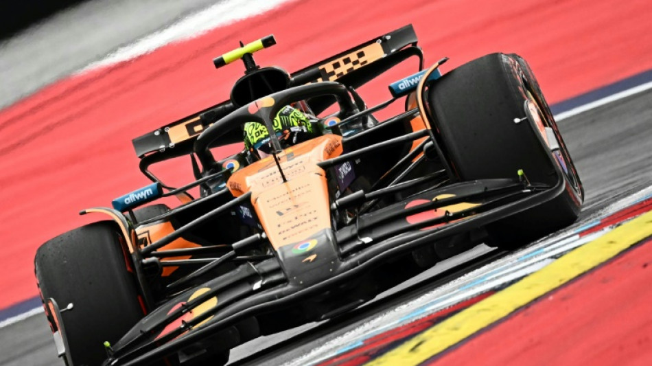 Norris leads McLaren 1-2 in Austrian practice