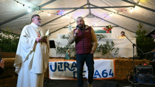 Messe, sapins et huitres: &agrave; Carbonne, le r&eacute;veillon sur l'autoroute des Ultras de l'A64