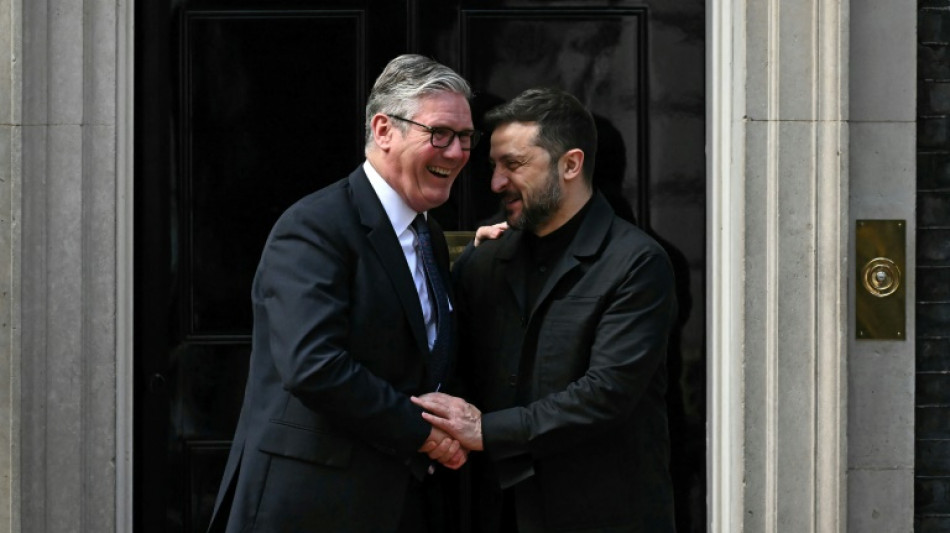 UK PM hosts Zelensky in London on eve of US-Russia summit