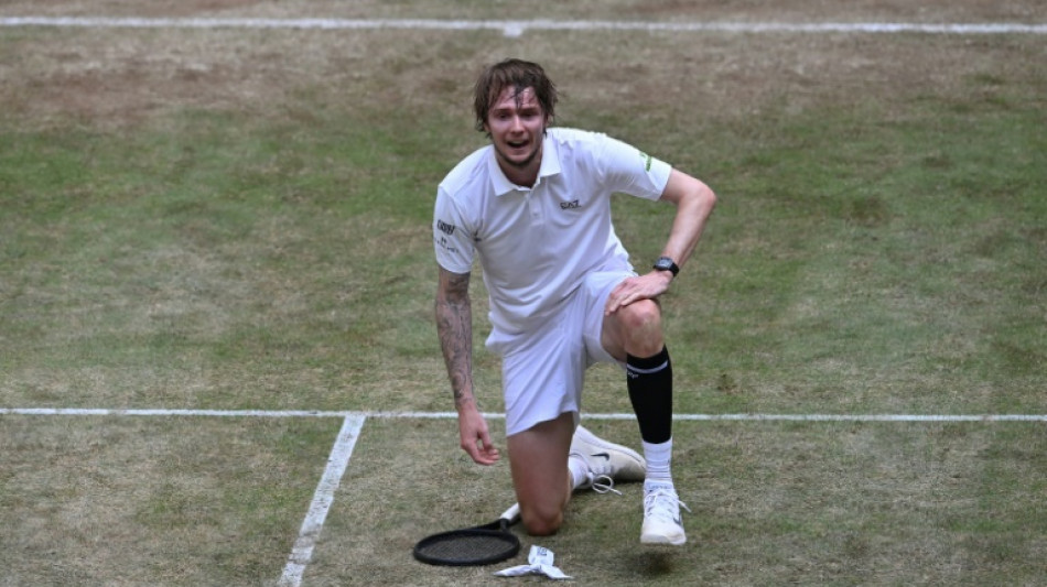 Bublik sees off Medvedev to claim fifth AFP title in Halle