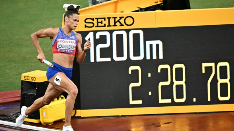 McLaughlin-Levrone claims second world gold in relay