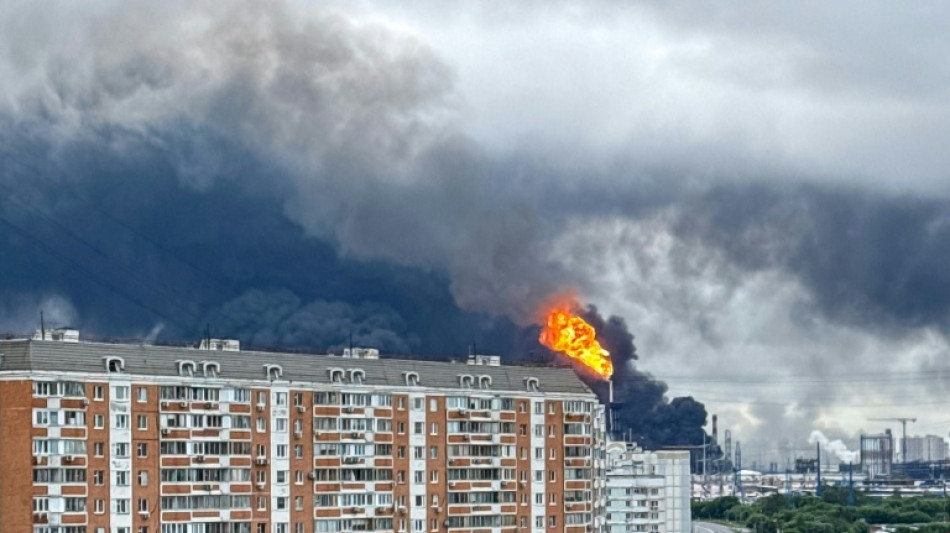 Gr&ouml;&szlig;ter ukrainischer Drohenangriff auf Moskau seit Jahren - &Ouml;lraffinerie getroffen