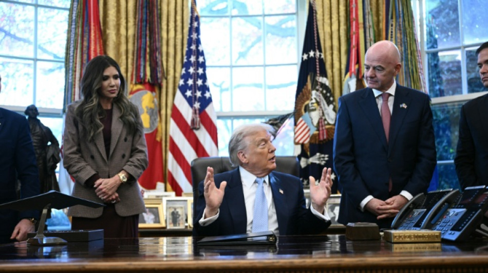 Trump am Freitag bei Fifa-Auslosung: Spekulationen &uuml;ber "Friedenspreis"-Vergabe