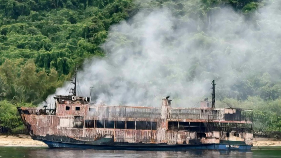 Philippines recovers 30 bodies from ferry after blaze
