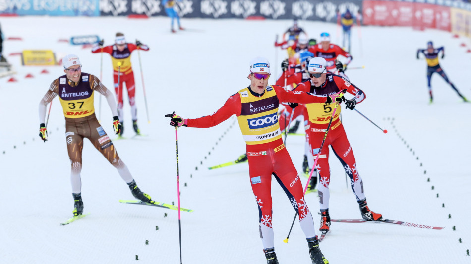 Sci nordico: Klaebo vittoria n.101 in coppa, Pellegrino 16/o