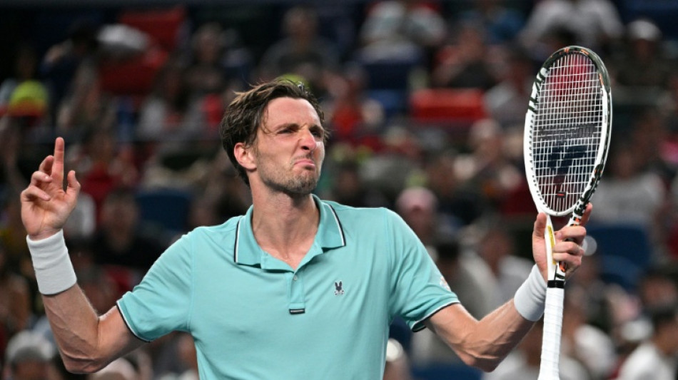 Zverev dumped out of Shanghai Masters by France's Rinderknech 