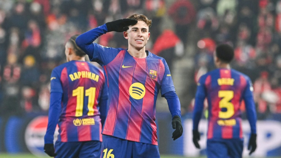 Fermin Lopez brace leads Barca to win at Slavia Prague