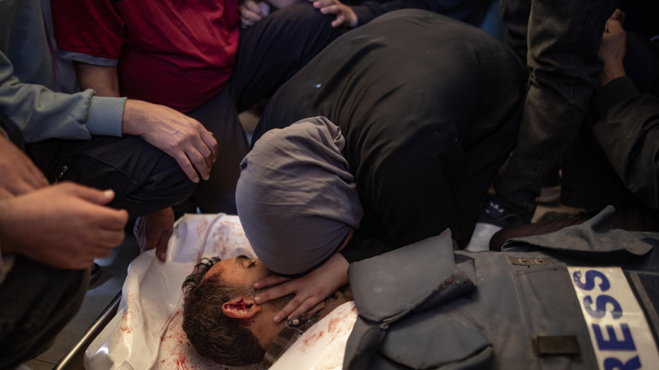 Rsf, nel 2025 uccisi 67 giornalisti, quasi met&agrave; a Gaza
