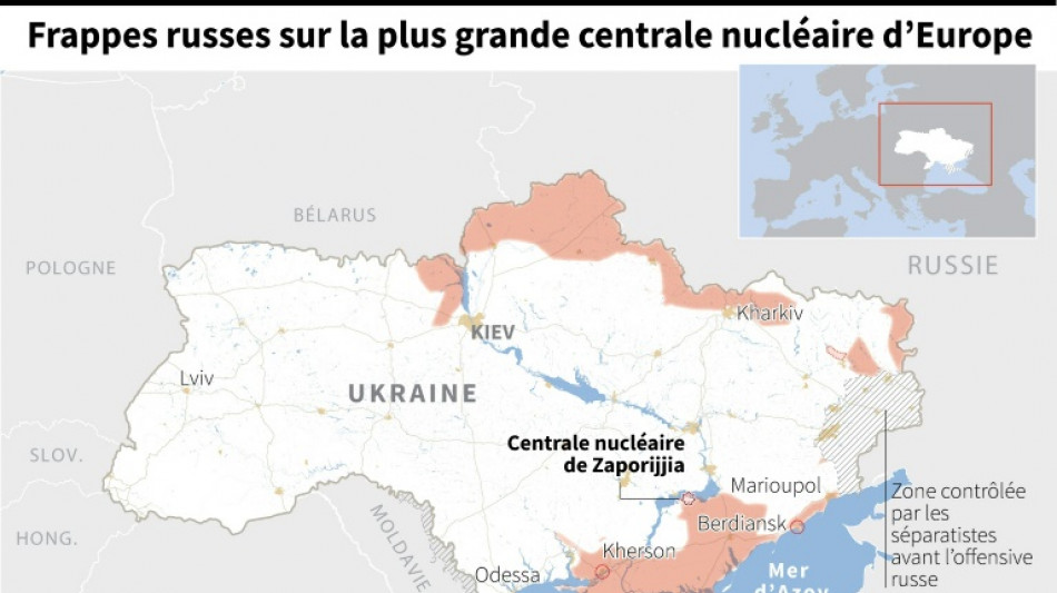 L'Ukraine, pays tr&egrave;s nucl&eacute;aris&eacute; au coeur des inqui&eacute;tudes
