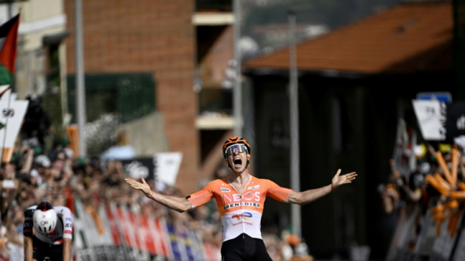 Laurance 'becomes someone else' to nab Basque Tour stage win