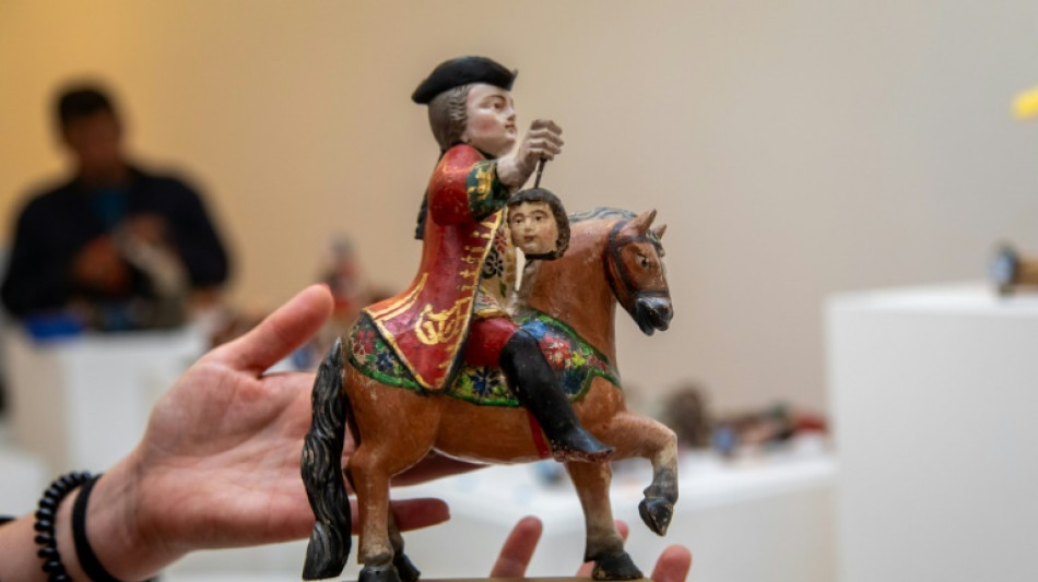 Un bossu ou un enfant d&eacute;capit&eacute;, les insolites figurines d'une cr&egrave;che de Quito